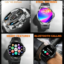 New 710mAh Bluetooth Call Smart Watch Men Sports Fitness Watches  1.85"HD Heart Monitor Waterproof Smartwatch For XIAOMI Android