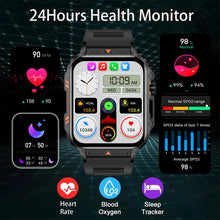 SENBONO Military Men Smart Watch Bluetooth Call 24/7 Heart Rate Monitor IP68 Waterproof 100+ Sport Mode Smartwatch for Men Women