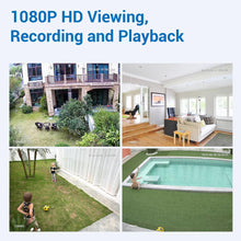 SANNCE 4CH HD 1080P XPOE CCTV NVR System 4PCS 2M IP Cameras Outdoor Weatherproof Home Video Security Surveillance Cameras System