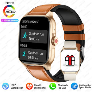 2025 New For Xiaomi Smart Watch Men Blood Oxygen Heart Rate Monitoring Sports Fitness Watch Man Woman Bluetooth Call Smart Watch