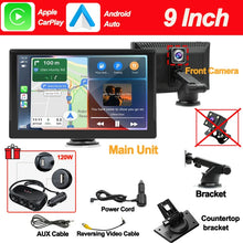 7/9 Wireless Carplay Android Auto Automotive Multimedia GPS Car Play Car radio With Built-in Dashcam Car intelligent systems