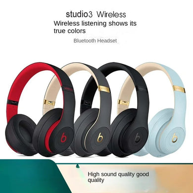 Beas Studio3 Wireless Recorder B Bluetooth Earphones Head Mounted High Quality Magic Sound Active Noise Reduction Earphones