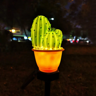 LED Solar Plant Lamp Outdoor Waterproof Simulation Pineapple Landscape Light Street Garden Fence Lawn Decorative Light