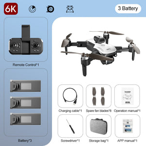 S2S Mini Dron 8K/4K Professional HD Camera Drone Obstacle Avoidance Brushless Aerial Photography Folding RC Quadcopter Toy Gift