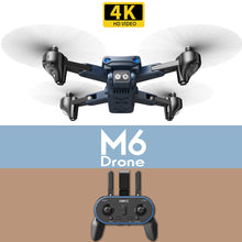 Mini Drone Remote WIFI M6 Drone 4K Professional HD Camera Foldable RC Plane Quadcopter Helicopter Airplane Remote Control Toys