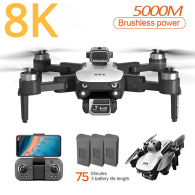 S2S Brushless Drone 8K Professional HD Aerial Photography Dual-Camera Omnidirectional Obstacle Avoidance Quadrotor Drone Camera