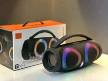 Portable Waterproof 100W High Power Bluetooth Speaker RGB Colorful Light Wireless Subwoofer 360 Stereo Surround TWS FM Boom Box