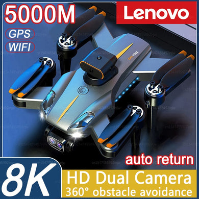 Lenovo P11S Drone 8K 5G GPS Professional HD Aerial Photography Dual-Camera Omnidirectional Obstacle Avoidance Quadrotor Drone