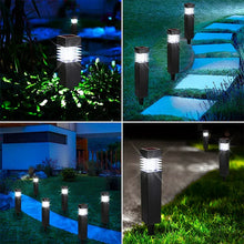 Solar Garden Lights LED Solar Pathway Lights Outdoor IP65 Waterproof Landscape Lighting Decor for Backyard Walkway Driveway