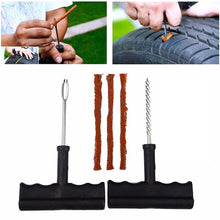 Car Tire Repair Tool Kit For Tubeless Emergency Tyre Fast Puncture Plug Repair Block Air Leaking For Car/Truck/Motobike