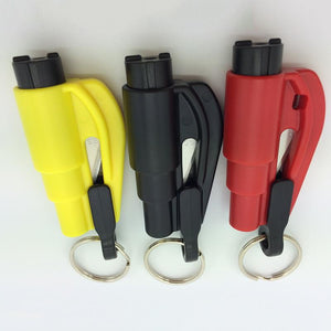 3 in 1 Emergency Mini Safety Hammer Auto Car Window Glass Breaker Seat Belt Rescue Hammer Escape Tool