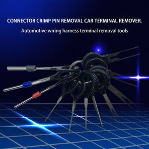 Car Terminal Removal Tool Kit Electrical Wiring Crimp Connector Pin Extractor Kit Car Repair Hand Tool 11pcs 8pcs 3pcs