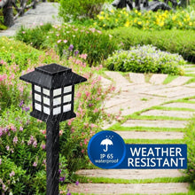 2pcs/Lot Solar Lantern Lawn Lamps Outdoor Garden Solar Spotlight Pathway Landscape Retro Solar Underground light