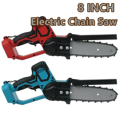 8 inch 1080W Electric Saw Chainsaw Wood Cutters Bracket Brushless Motor For Makita 18v Battery 500r/min Chain Saw Power Tool