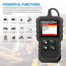 X431 Creader 3001 Full OBD2 OBDII Code Reader Scan tools OBD 2 CR3001 Car Diagnostic tool PK AD310 NL100 OM123 Scanner