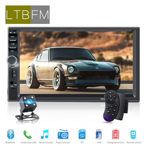 LTBFM Touch Screen 2 Din Car Radio 7" Car Stereo Radio Autoradio Multimedia Car MP5 Player Auto Audio FM//USB/AUX Car Monitor