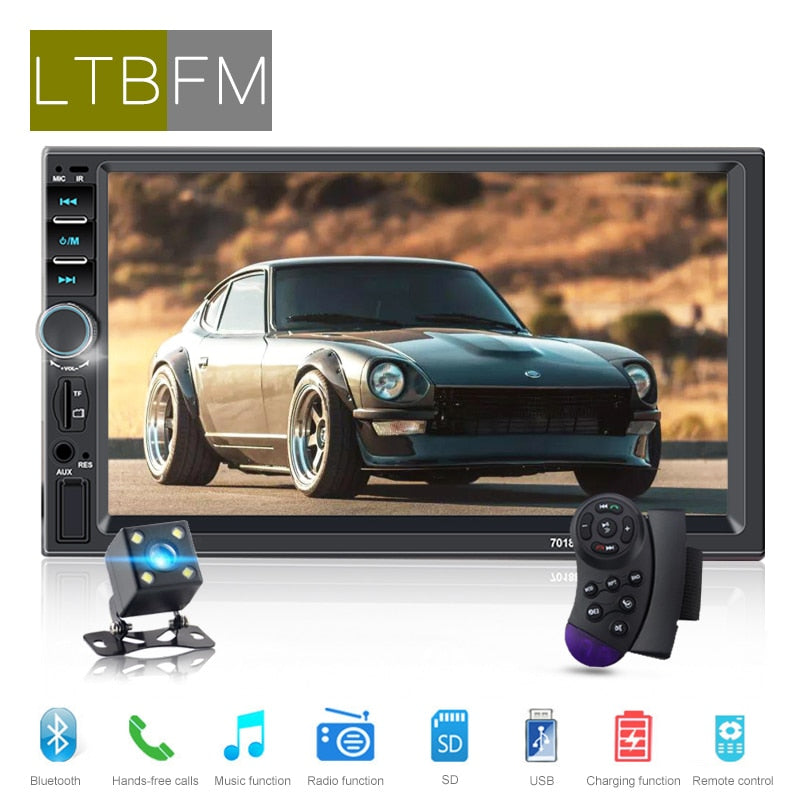 LTBFM Touch Screen 2 Din Car Radio 7