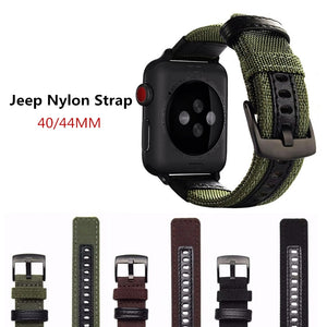 Sport Loop Band Strap For Apple Watch 4 iWatch 40mm 44mm Wrist Bracelet Belt Woven Nylon Watchband+Adjustable Hook Clasp